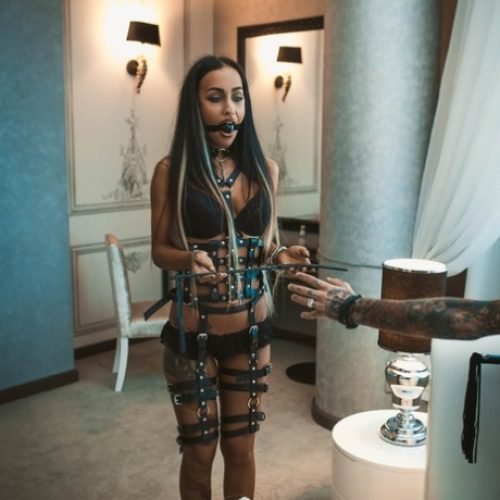 Helena Cross confident British dominant woman